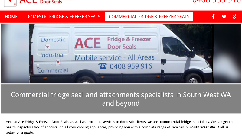 Ace Fridge & Freezer Door Seals in Bunbury